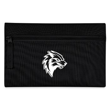 Logo du loup - Trousse - noir - Devant