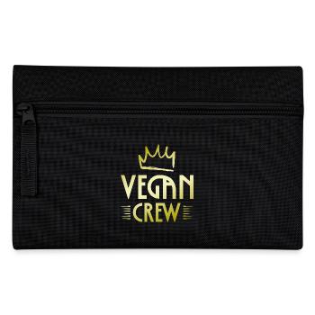 Vegan Crew - Pencil Case - black - Front