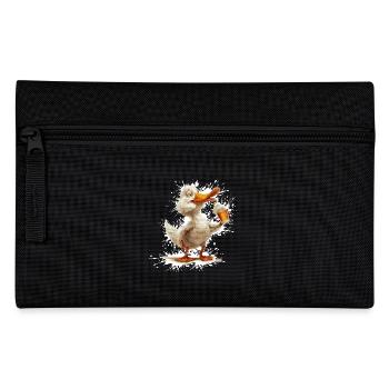 Bière de canard drôle - Trousse - noir - Devant