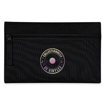 Collectionneur de vinyles - Trousse - noir - Devant