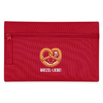L’amour des bretzels ! - Trousse - rouge - Devant