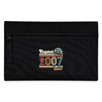 2007 Original Vintage anniversaire Cadeau rétro - Trousse - noir - Devant