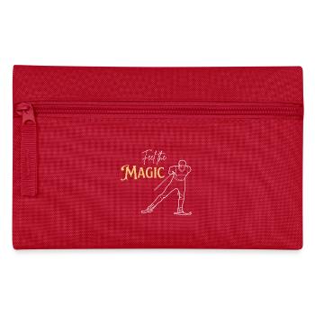 Ressentez la magie - Ski de fond - Trousse - rouge - Devant