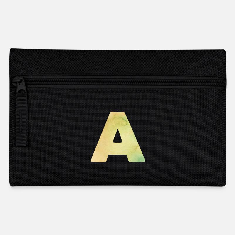 La lettre A - Trousse - noir