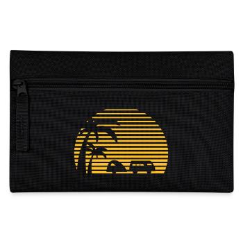 Campeur Sun bus Palms surf vacances plage plage - Trousse - noir - Devant