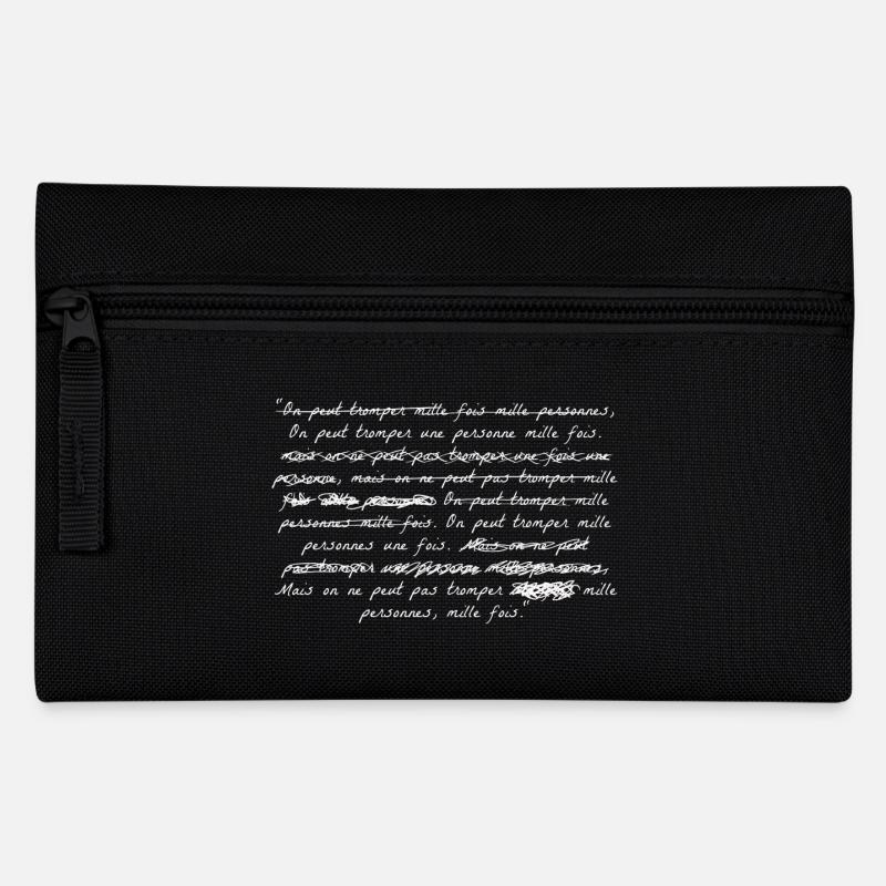 On peut tromper - Trousse - noir
