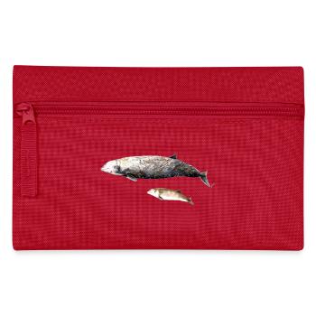 Cuvier's beaked whale - Ziphius cavirostris Beaked whale - Pencil Case - red - Front