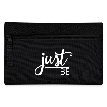 Just be - Pencil Case - black - Front