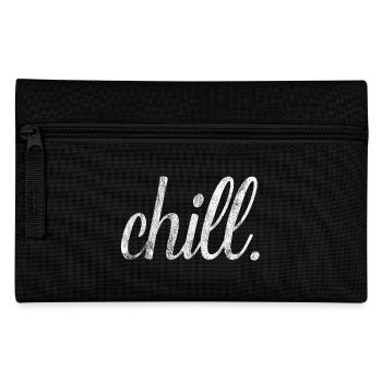Chiller Chill Hipster Shirt Gift - Pencil Case - black - Front