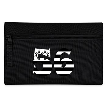 56 Britain flag - Pencil Case - black - Front