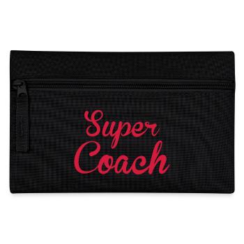 Coach / Coaching / Sport / Training / Trainer - Pencil Case - black - Front