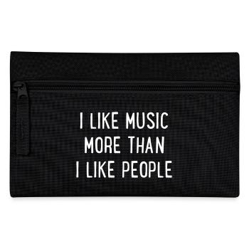 Musik - Federtasche - Schwarz - Vorne