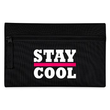 Stay cool - Federtasche - Schwarz - Vorne