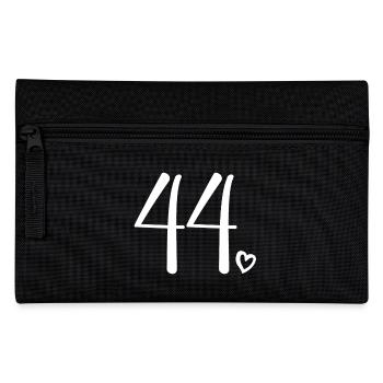 Süße Nummer 44, 44 Jahre alt, Geschenk zum 44. Geburtstag - Federtasche - Schwarz - Vorne