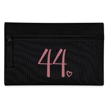 Süße Nummer 44, 44 Jahre alt, Geschenk zum 44. Geburtstag - Federtasche - Schwarz - Vorne