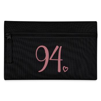 Cute Number 94, 94 Years Old, 94th Birthday Gift - Pencil Case - black - Front