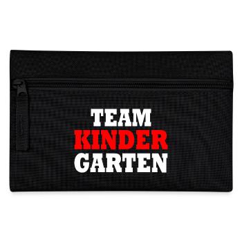 Team kindergarten - Federtasche - Schwarz - Vorne