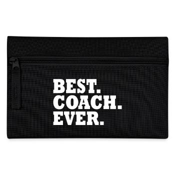 Best coach ever - Pencil Case - black - Front