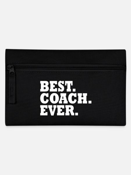 Best coach ever - Federtasche - Schwarz