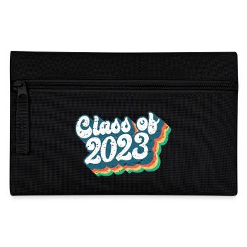 Klasse von 2023 Abschlussfeier Geschenk für ihn und sie - Federtasche - Schwarz - Vorne