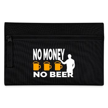 Bier - Federtasche - Schwarz - Vorne