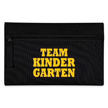 Team kindergarten - Federtasche - Schwarz - Vorne
