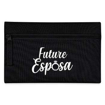 Future Esposa Engagement Bridal Shower Wedding - Pencil Case - black - Front