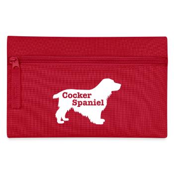 Cocker Spaniel - Trousse - rouge - Devant