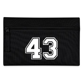 43 - Federtasche - Schwarz - Vorne