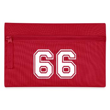 66 - Federtasche - Rot - Vorne