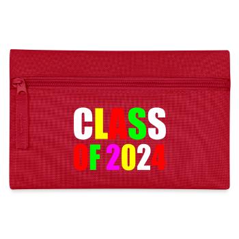 Class of 2024 - Pencil Case - red - Front