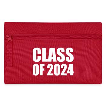 Class of 2024 - Pencil Case - red - Front
