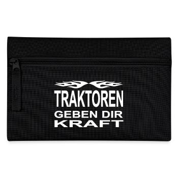 Traktor - Federtasche - Schwarz - Vorne