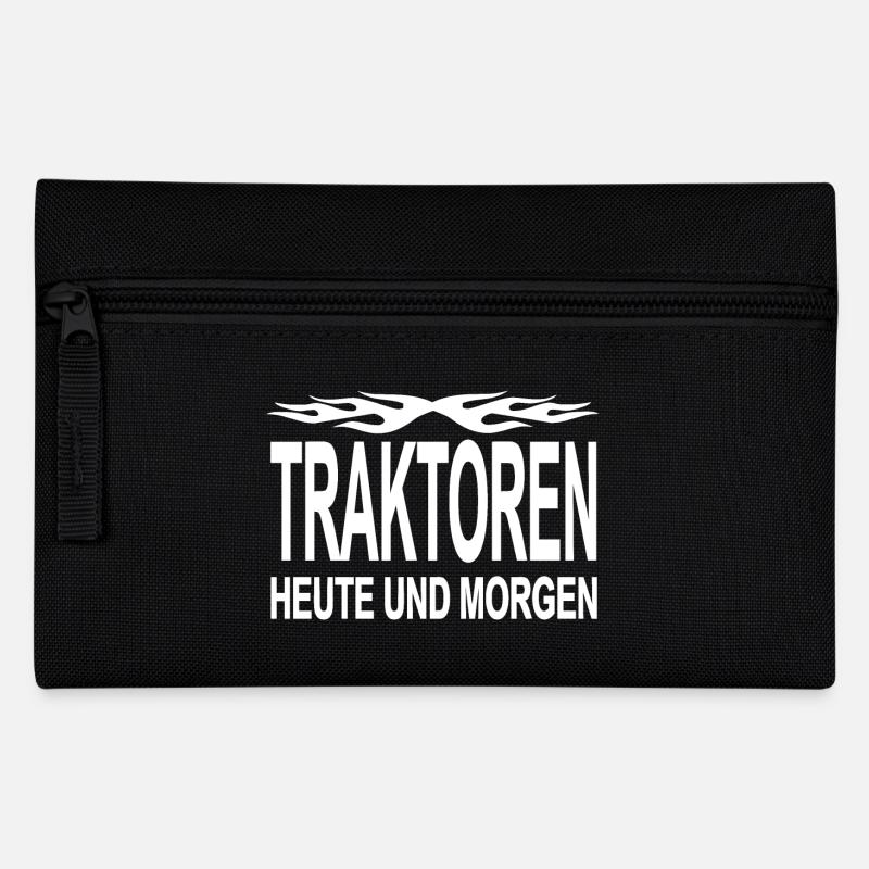 Traktor - Federtasche - Schwarz