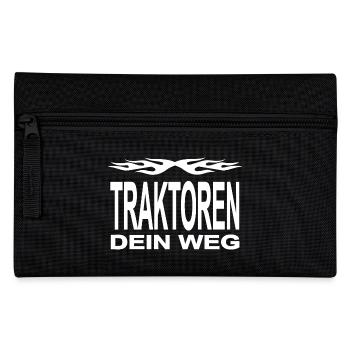 Traktor - Federtasche - Schwarz - Vorne