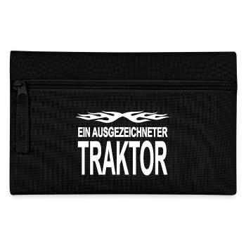 Traktor - Federtasche - Schwarz - Vorne