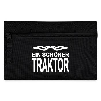 Traktor - Federtasche - Schwarz - Vorne