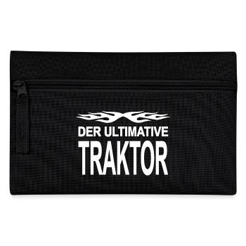Traktor - Federtasche - Schwarz - Vorne