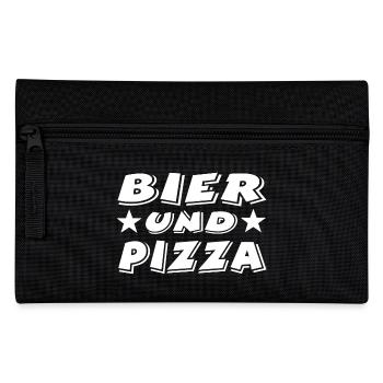 Bier - Federtasche - Schwarz - Vorne