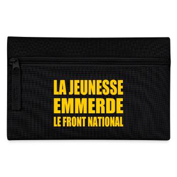 The youth fucks the National Front - Pencil Case - black - Front