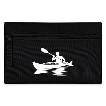 Water Sports Kayak Boat for large kayak tours - Pencil Case - black - Front