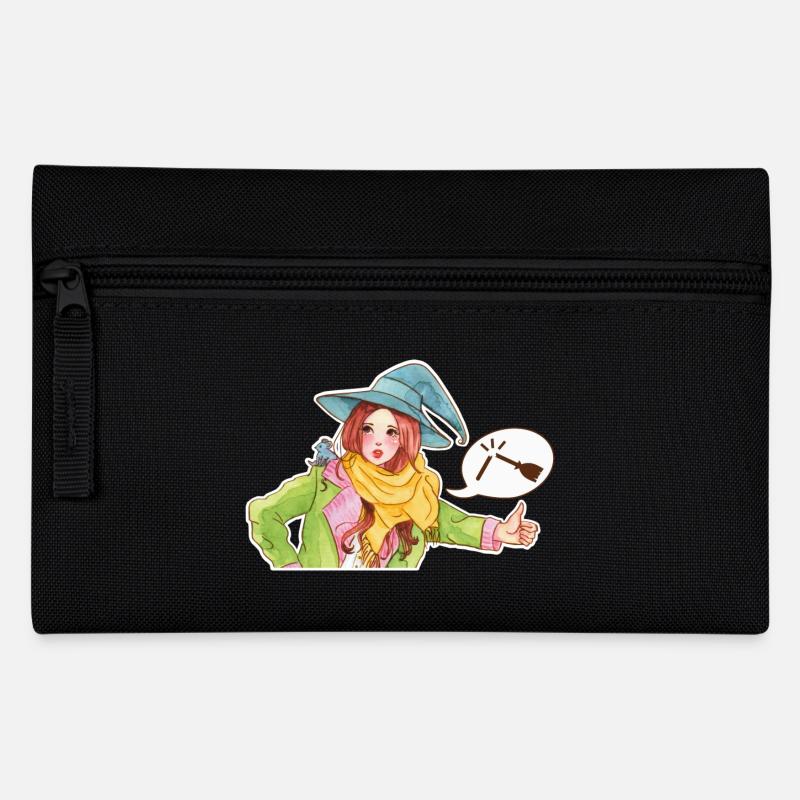 Guide de l’auto-stoppeur sorcière - le balai est cassé ! - Trousse - noir