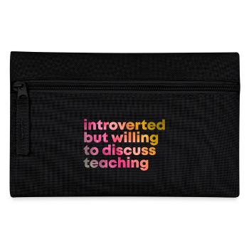Enseignement - Trousse - noir - Devant