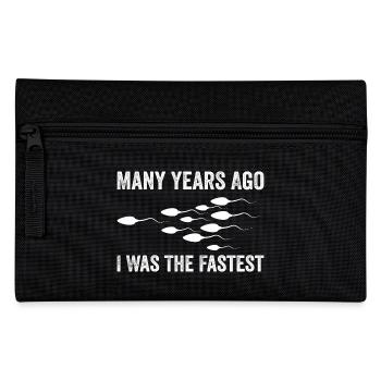 Many Years Ago I Was The Fastest - Trousse - noir - Devant