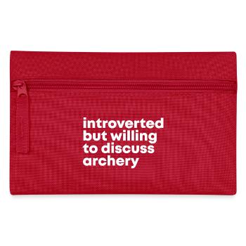 Archery - Pencil Case - red - Front