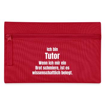 Tutor - Federtasche - Rot - Vorne