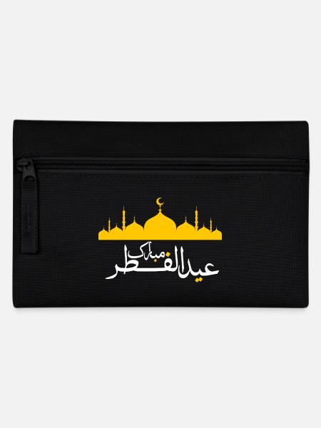Islam Eid Mubarak - Federtasche - Schwarz
