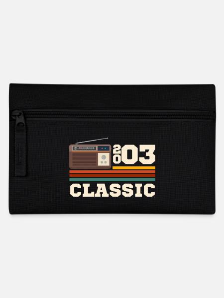 Anniversaire 2003 retro classic - Trousse - noir