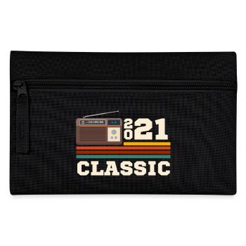 Retro-Klassiker 2021 Jubiläum - Federtasche - Schwarz - Vorne