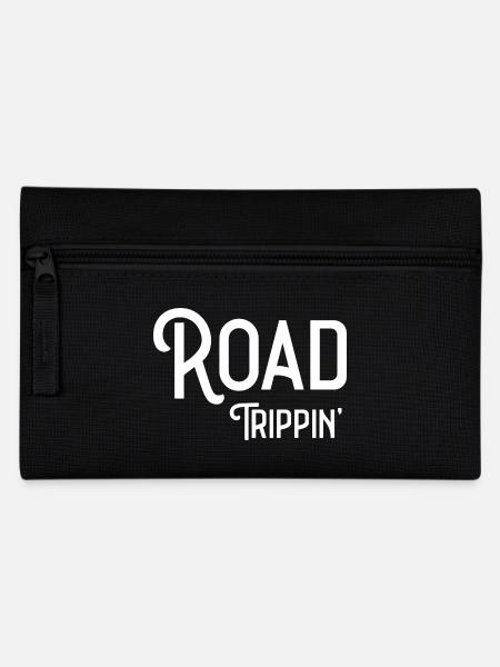 Roadtrip-Abenteuer-Vibes - Federtasche - Schwarz